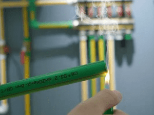 Green PPR pipe
