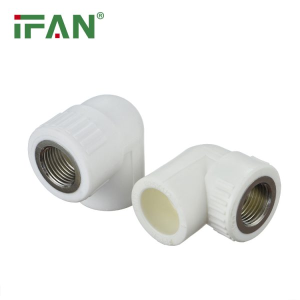 White PPR Fittings Elbow