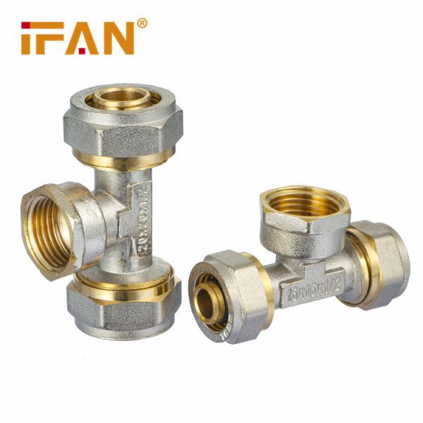 Brass Compression Fittings Tee