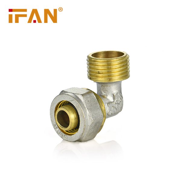 Brass Compression Male Elbow 1