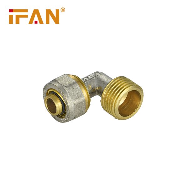 Brass Compression Male Elbow 3