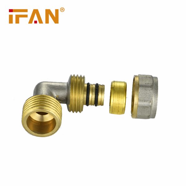 Brass Compression Male Elbow 4