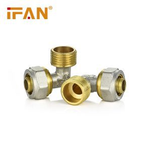 Brass Compression Male Elbow 5