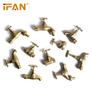 Brass hose bib